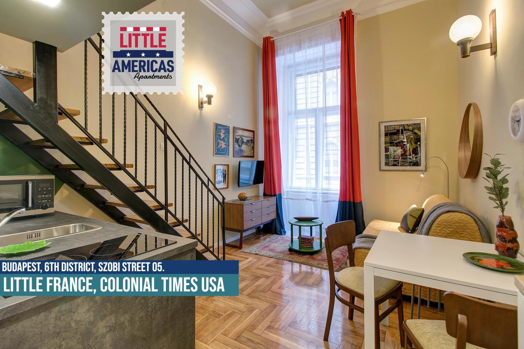 Little Americas Usa Colonial Times Apartments Budapest Exterior foto